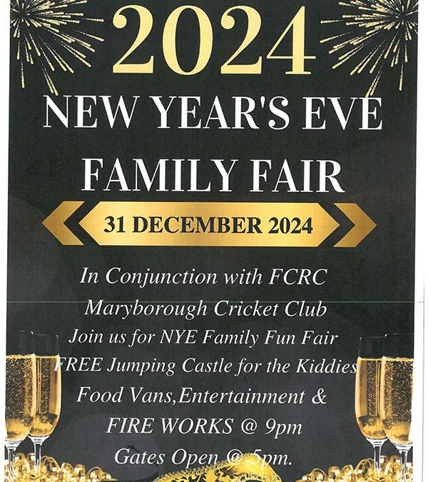 Maryborough New Year’s Eve Family Fun Fair